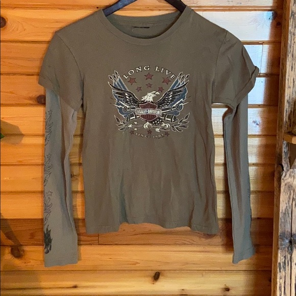 2006 Long sleeve Harley Davidson shirt